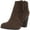 Brown, variant on JOURNEE COLLECTION Womens Gray Comfort Link Round Toe Block Heel Zip-Up Booties 6 WD