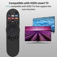 thumbnail image 2 of Voice Remote Control for VIZIO-Smart-TV-Remote-Replacement, XRT270 Voice Control Universal for VIZIO SmartCast D/P/M/V-Series 4K Quantum Smart TVs, 2 of 6