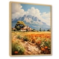 thumbnail image 2 of Designart "Czannes Series Mont Saintevictoirepaul wall art" Cottage Floater Framed Canvas Art Print, 2 of 7