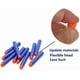 thumbnail image 3 of Refill Bullet Darts 100PCS Foam Premium Bullets Ammo Pack Compatible with Nerf N-strike Modulus Elite Series Blasters, Blue, 3 of 4