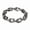 Black01 8.66 Inches, variant on Rivet Stainless Steel Men's Bracelet Steel Nail Design Vintage Style Bracelet Gothic Hip Hop Jewelry, Lobster Clasp