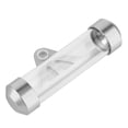 thumbnail image 1 of Cylindrical Holder Frame, Motorcycle Tax Tube Universal Durable  For License Storage For Motorcycle For Motorcycle Label Hold Silver, 1 of 8