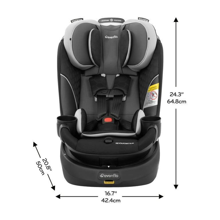 Evenflo Revolve360 Slim 2-in-1 Rotational Car Seat - Cambridge