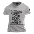 thumbnail image 1 of T-shirt Muscle Freaks Gym King Poker, 1 of 4