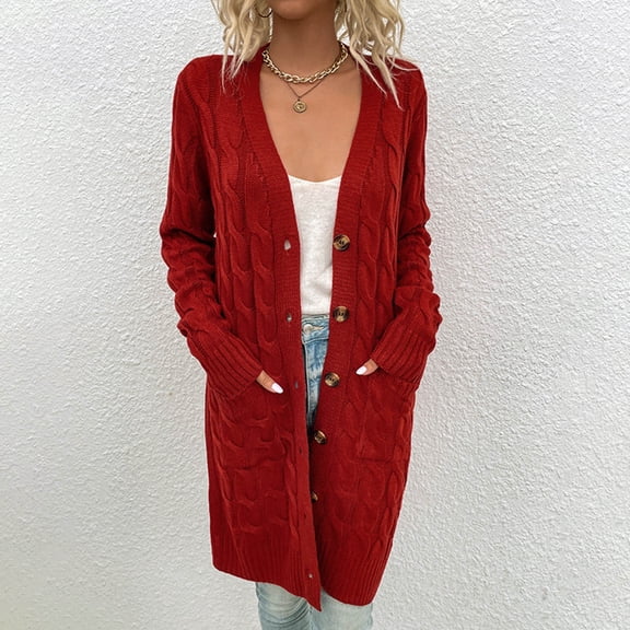 Vedolay Womens Coat Casual Jackets for Womens Casual Distressed Casual Jacket Ripped Fringe Cropped Casual Jacket,Red S