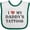 White and Green, variant on Inktastic I Love My Daddy's Tattoos Boys or Girls Baby Bib