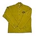 thumbnail image 3 of West Chester IRONCAT 7005 Heat Resistant Split Cowhide Leather Jacket - Large, Kevlar Thread Stitched Welding Jacket in Golden Yellow. Welding Gears, 3 of 4