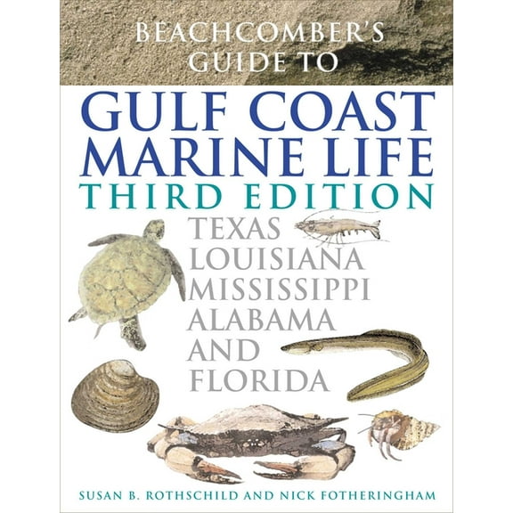 Beachcomber's Guide to Gulf Coast Marine Life: Texas, Louisiana, Mississippi, Alabama, and Florida, (Paperback)