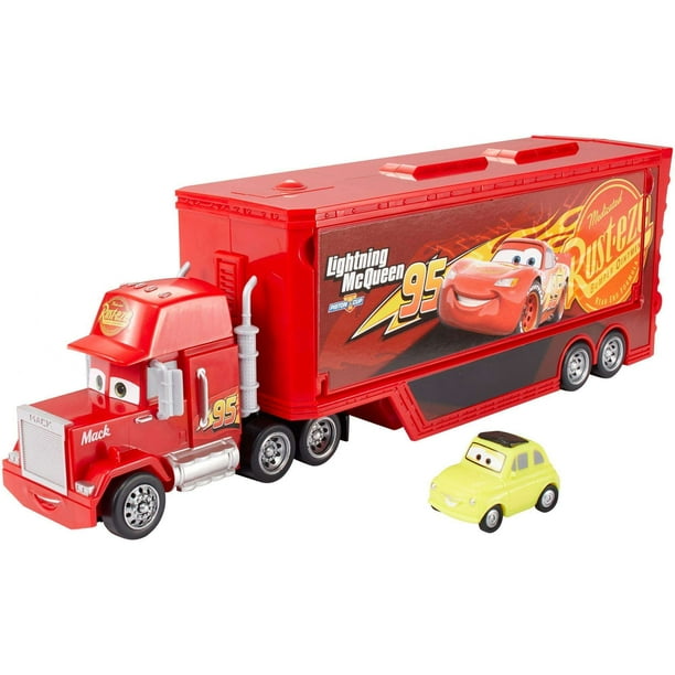 Disney Pixar Cars 3 Travel Time Mack Playset Walmart Com Walmart Com