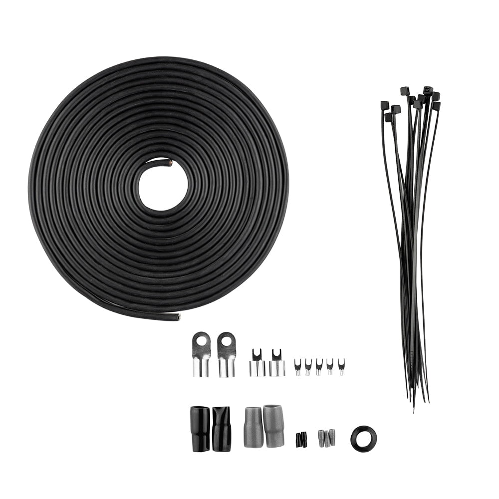 DS18 0 Gauge Complete Amplifier Wiring Kit w/ANL Fuse Holder & (1) MANL 250A SLV