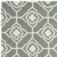 thumbnail image 4 of SAFAVIEH Four Seasons Delbert Trellis Polyester Area Rug, Grey/Ivory, 8' x 10', 4 of 6
