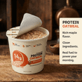 thumbnail image 4 of Beef Cakes Beef Collagen Protein Oatmeal, Maple Flavor, Instant Oatmeal, 12 pack, 4 of 8