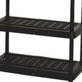 thumbnail image 5 of Contico 36 x 24 x 72 Inches 5 Tier Resin Outdoor and Garage Storage Shelf, Black, 5 of 5