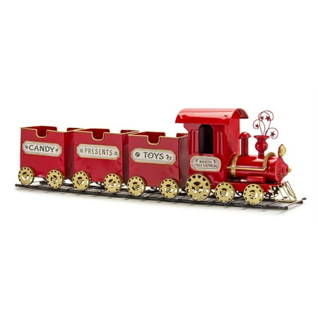 UPC: 0615247010486 | Train on Track 36.75 L x 11 H Metal
