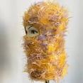 thumbnail image 1 of Gorro de Invierno con Capucha Shamjiam Pasamontañas Térmicos para Esquí Ciclismo Amarillo Morado, 1 of 8