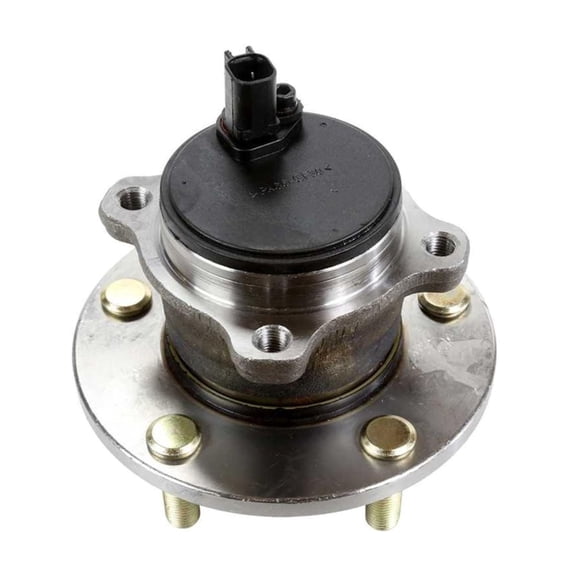 DAMAIJOY Wheel Hub and Bearing Assembly Left Driver Front Right Passenger Rear Side Polished Protected with ABS Sensor 5 Lugs for Mazda 3 2004-2013 3 Sport 2009-2014 5 2006-2010 2012-2015 2017