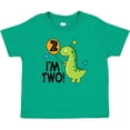 thumbnail image 3 of Inktastic 2nd Birthday Dinosaur 2 Year Old Boy Boys or Girls Baby T-Shirt, 3 of 5