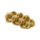 thumbnail image 2 of Soporte de cerámica para huevos, bandeja de almacenamiento para huevos, decoración de encimera, práctico contenedor para huevos, dispensador de huevos oro, 2 of 8