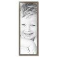 thumbnail image 2 of ArtToFrames 16" x 48" Silver Picture Frame, 16x48 inch Silver Wood Poster Frame (WOM-5023), 2 of 7