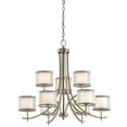 thumbnail image 2 of Kichler 43150AP Tallie 32" 9 Light Chandelier in Antique Pewter, 2 of 2