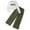Green, variant on Girls 2 Piece Outfits, Letter Print Long Sleeve Sweatshirt & Cargo Jogger Pants Set for Fall, Casual Streetwear,8-9 Years