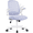 Plastic Base-Purple, variant on CELTOSS Ergonomic Office Chair, Flip-Up Arms, Adjustable Lumbar Support, Steel Base, Beige