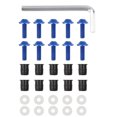 thumbnail image 2 of ziyahi Pieces/Set Universal Windshield Screw Assortment M5x16mm Windscreen Bolts Assorted Kit Motorcycles Upgrade Accessories Red, 2 of 7