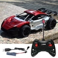 thumbnail image 6 of Gqtwoy Remote Control Racing Car, Alloy Drift RC Car, High-Speed Rechargeable Toy Car, Spray Feature, Indoor & Outdoor Racing Fun, 4-Wheel Drive, Sturdy and Crash-Resistant, 6 of 8