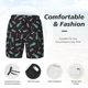 thumbnail image 3 of Balery Golf Bags And Balls Bañador para hombre, shorts de playa de secado rápido con entrepierna y forro de compresión-XX-Large, 3 of 6