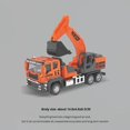 thumbnail image 3 of Large Alloy Construction Vehicle Toy Set Concrete Mixer Truck Engineering Machine Model Kit For Boys Play Vehicles & Models, 3 of 9