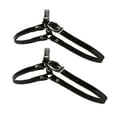 thumbnail image 1 of 1 paquete antideslizante PU-lederen Verwijderbare Schoenriemen Bandschoenveters voor Het Negro patente Yuyangstore Correas desmontables para zapatos, 1 of 8