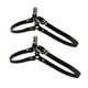 thumbnail image 1 of Cordones con cinta de Correas desmontables Perfecl cuero anti PU Negro, 1 of 8