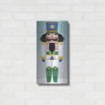 thumbnail image 3 of Luxe Metal Art 'Joyful Nutcracker IV' by Ryan Fowler, Metal Wall Art, 12"x24", 3 of 9