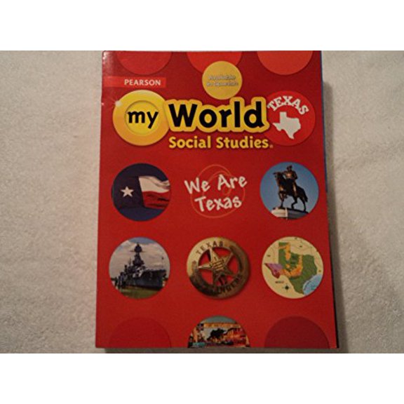 Pre-Owned Pearson my World Texas: Social Studies We Are Texas, 9780328813520, 0328813524, Paperback,