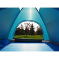 thumbnail image 6 of clleylise 2 Person Instant Pop Up Camping Tent, Outdoor Easy Set Up Automatic Family Travel Tent, Waterproof Backpacking Shelter Tent, 78 inch Blue, 6 of 9