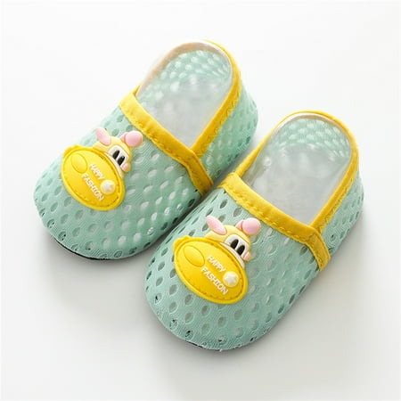 

Hunpta Toddler Shoes Infant Boys Girls Cartoon Socks Toddler Breathable Mesh The Floor Socks Barefoot Socks Non Slip Shoes