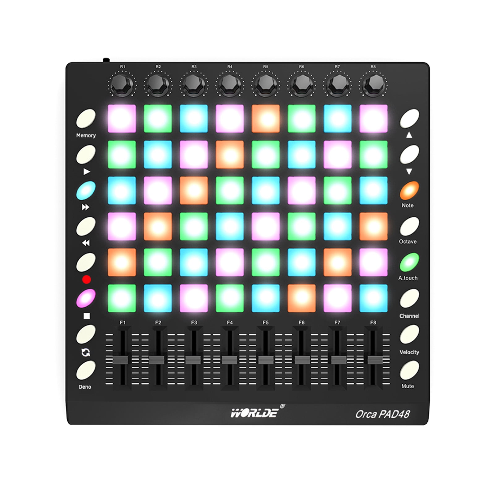 Novation Launchpad mini mk3 MIDIパッド DTM novation_launchpad_mini_mk3_3q