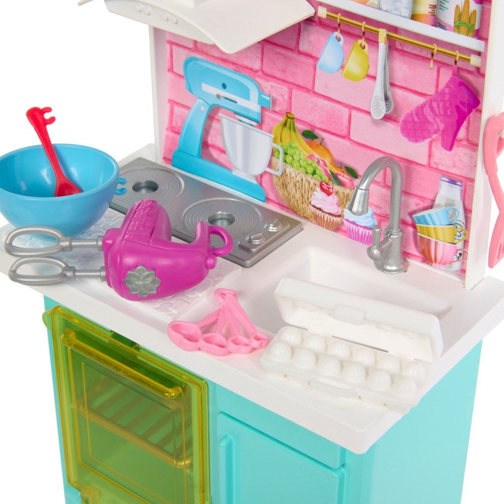 Barbie Celebration Fun Baking Party Doll Playset