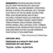Quest Tortilla Style Protein Chips with 19g of Protein, Loaded Taco Flavor, 1.1 Oz Bags, 8 Count