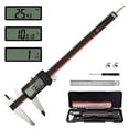 thumbnail image 1 of HARDELL Digital Caliper, 0-8 Inch Caliper Measuring Tool with Large LCD Screen, Auto-Off, Inch/Fractions/MM Conversion, Electronic Stainless Steel Micrometer for DIY, 1 of 7