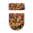 thumbnail image 5 of HELLHERO Turkey and Maple Leaf Pattern Toilet Seat Covers Set Stretch Toilet Lid Seat Cover & Pack of 2 Fits All Toilet Shapes Soft, 5 of 8