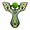 Racing Green, variant on Mighty Fun Mischief Maker Racing Wooden Slingshot Toy with Soft Foam Balls