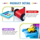 thumbnail image 4 of Juguete de pista de carreras Heirio Montessori para niños pequeños con 4 coches, 4 of 7