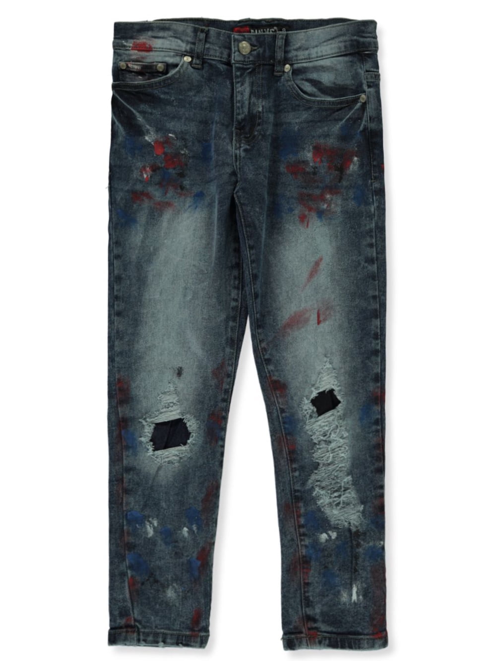GS-115 Boys' Two-Toned Paint Splatter 