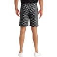 thumbnail image 3 of Pantalones cortos de lunares INSPIRE CHIC para regalo del Día del Padre para hombres, pantalones cortos de golf impresos de verano por encima de la rodilla 28 negro, 3 of 6