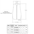 thumbnail image 2 of Saco de dormir unisex de 1,5 TOG, manta para envolver a recién nacidos, saco de dormir sin mangas de algodón suave con doble cremallera, 2 of 4