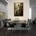 thumbnail image 4 of XUFX Jesus Wall Art God Help Wall Decor Christian Pictures Hand of God Print Painting Unframe 12x18inch, 4 of 5