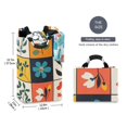 thumbnail image 2 of Yayeee Freestanding Laundry Hamper with Handle Collapsible Large Storage Basket for Clothes, Floral Patterns, 2 of 7