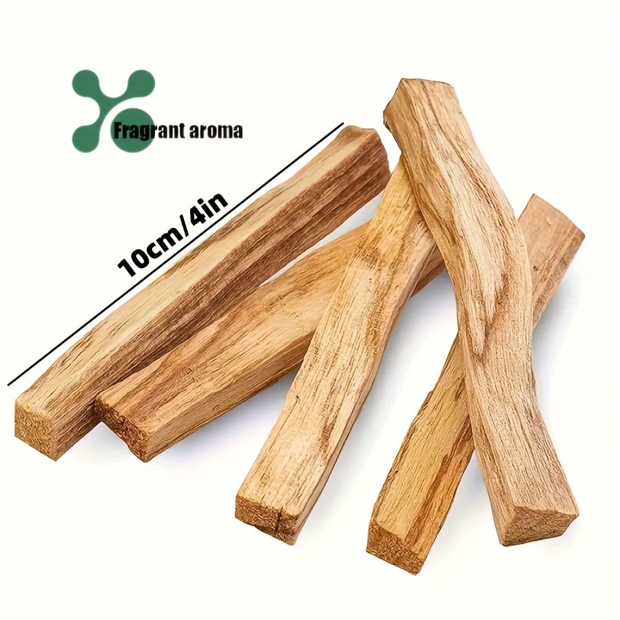 16Pcs Natural Palo Santo Wood Incense Sticks for Home Decoration And Air Purification - Diffuser Sticks, Christmas Gift