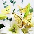 thumbnail image 4 of WEUVEB 12Ud Adhesivos De Pared En Papel Dorado Con Hueco Para En Bodas Y Fiestas, 4 of 6